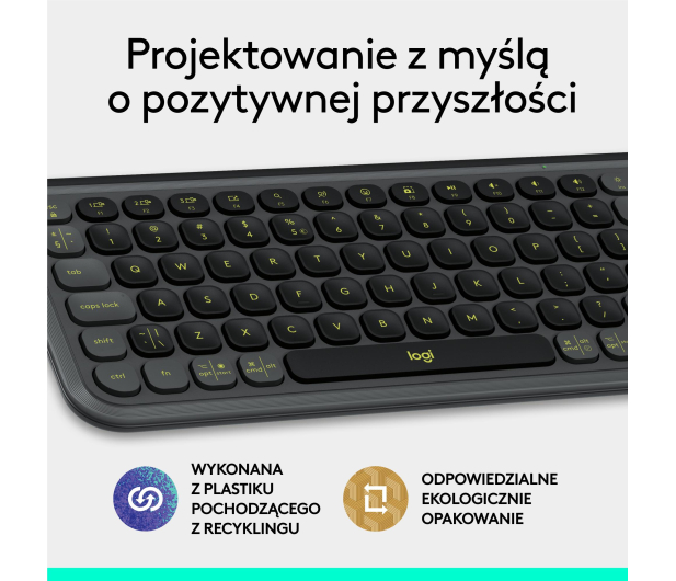 Logitech POP ICON Keys grafit - 1276194 - zdjęcie 15